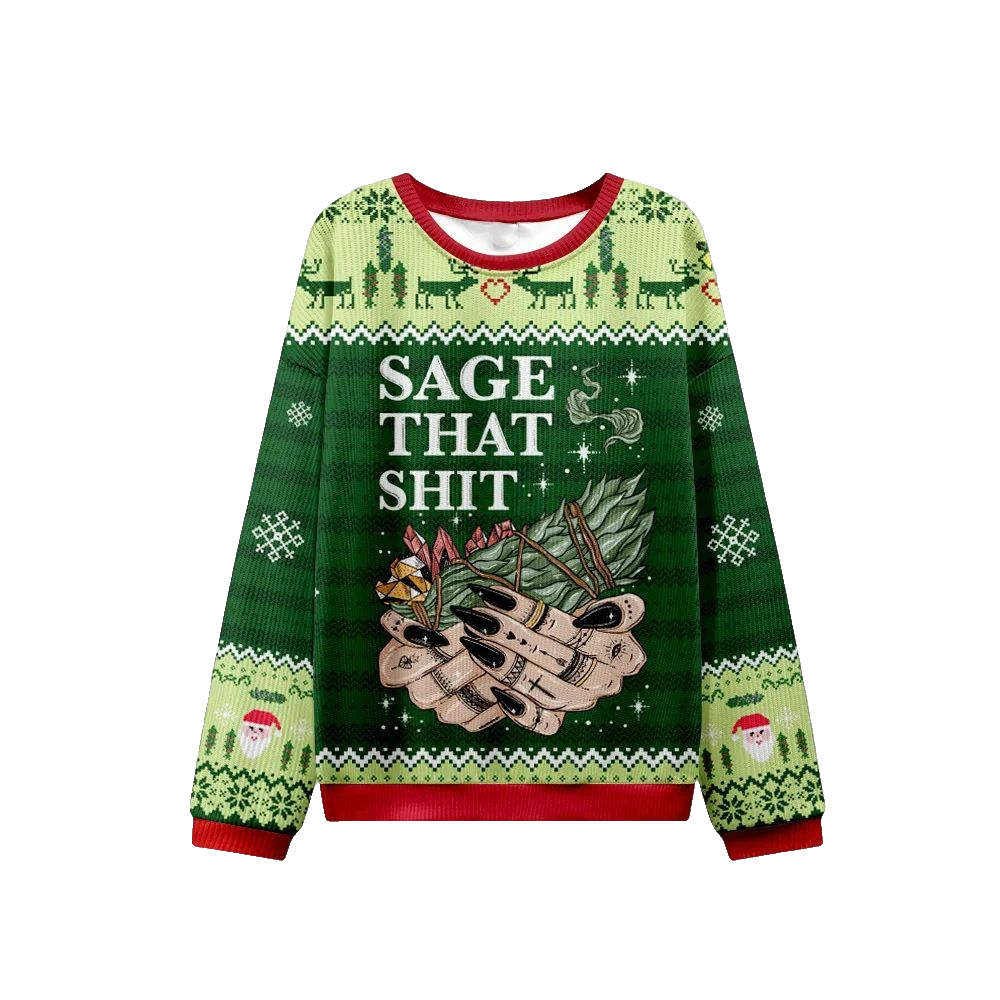 2026 Christmas Smudge That Shits Ugly Christmas Sweater - Moonbestprint