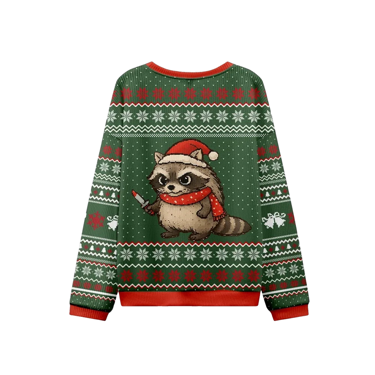 2026 Christmas Raccoons Need Snacks Ugly Sweater - Moonbestprint