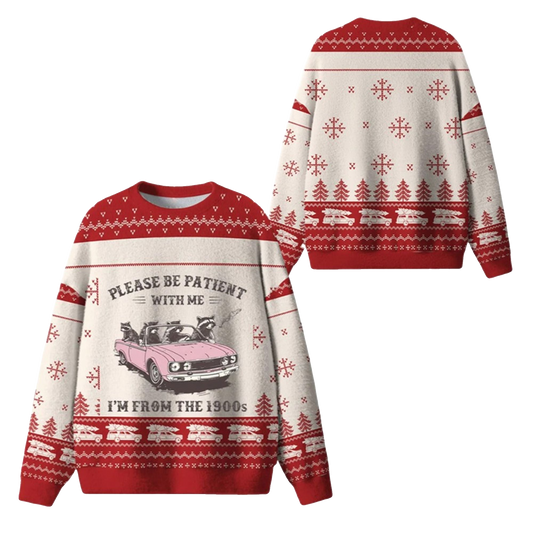 2026 Christmas Please Be Patient With Me Ugly Sweater - Moonbestprint