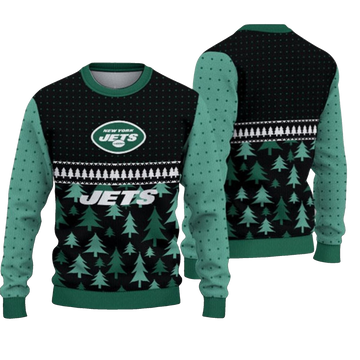 2026 Christmas NY Jets Ugly Sweater - Moonbestprint