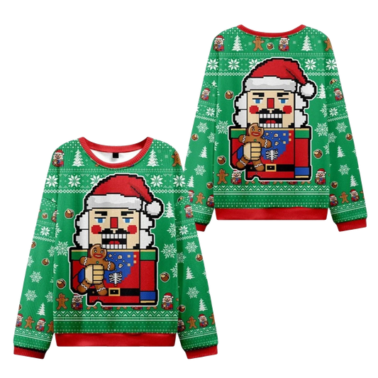 2026 Christmas Nutcracker Funny Ugly Sweater - Moonbestprint