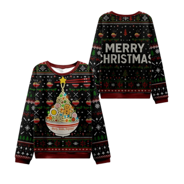 2026 Christmas Noodles & Cheer Ugly Sweater - Moonbestprint