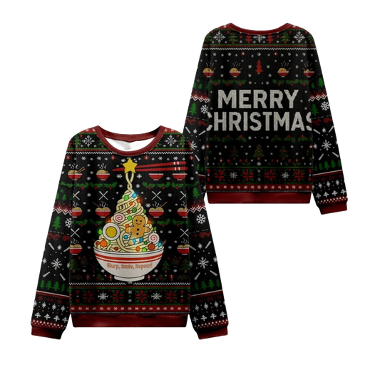 2026 Christmas Noodles & Cheer Ugly Sweater - Moonbestprint