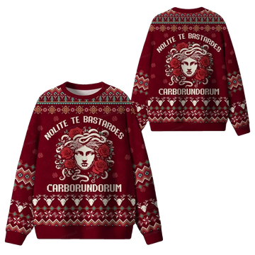2026 Christmas Nolite Te Bastardes Carborundorum Ugly Sweater - Moonbestprint