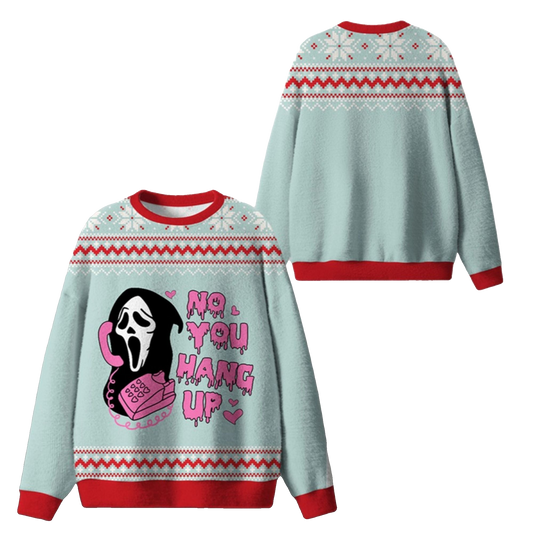 2026 Christmas No You Hang Up Ugly Sweater - Moonbestprint