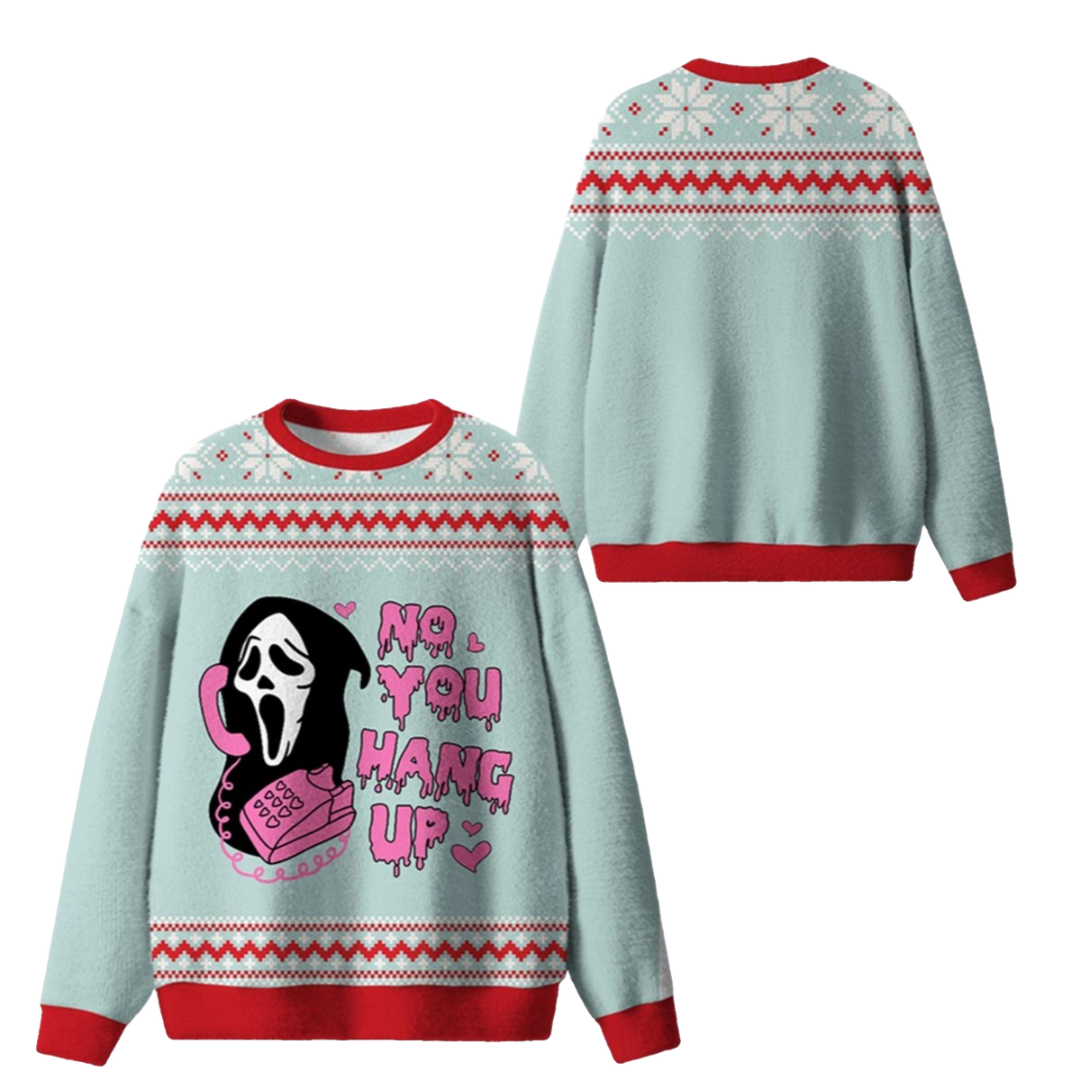 2026 Christmas No You Hang Up Ugly Sweater - Moonbestprint