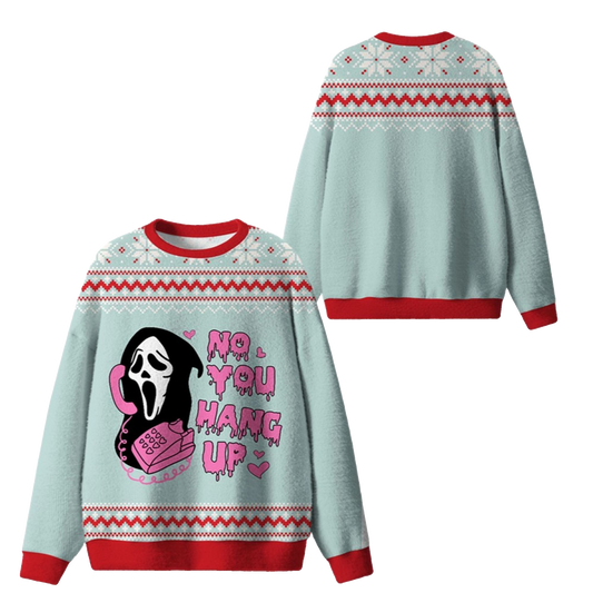 2026 Christmas No You Hang Up Ugly Sweater - Moonbestprint