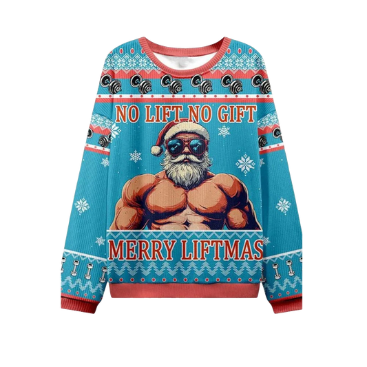 2026 Christmas No Lift No Gift Ugly Sweater - Moonbestprint