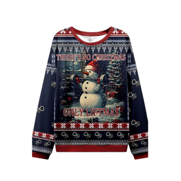 2026 Christmas No Christmas Only Liftmas Ugly Sweater - Moonbestprint