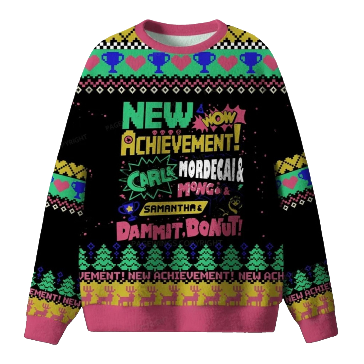 2026 Christmas New Achievement Ugly Sweater - Moonbestprint