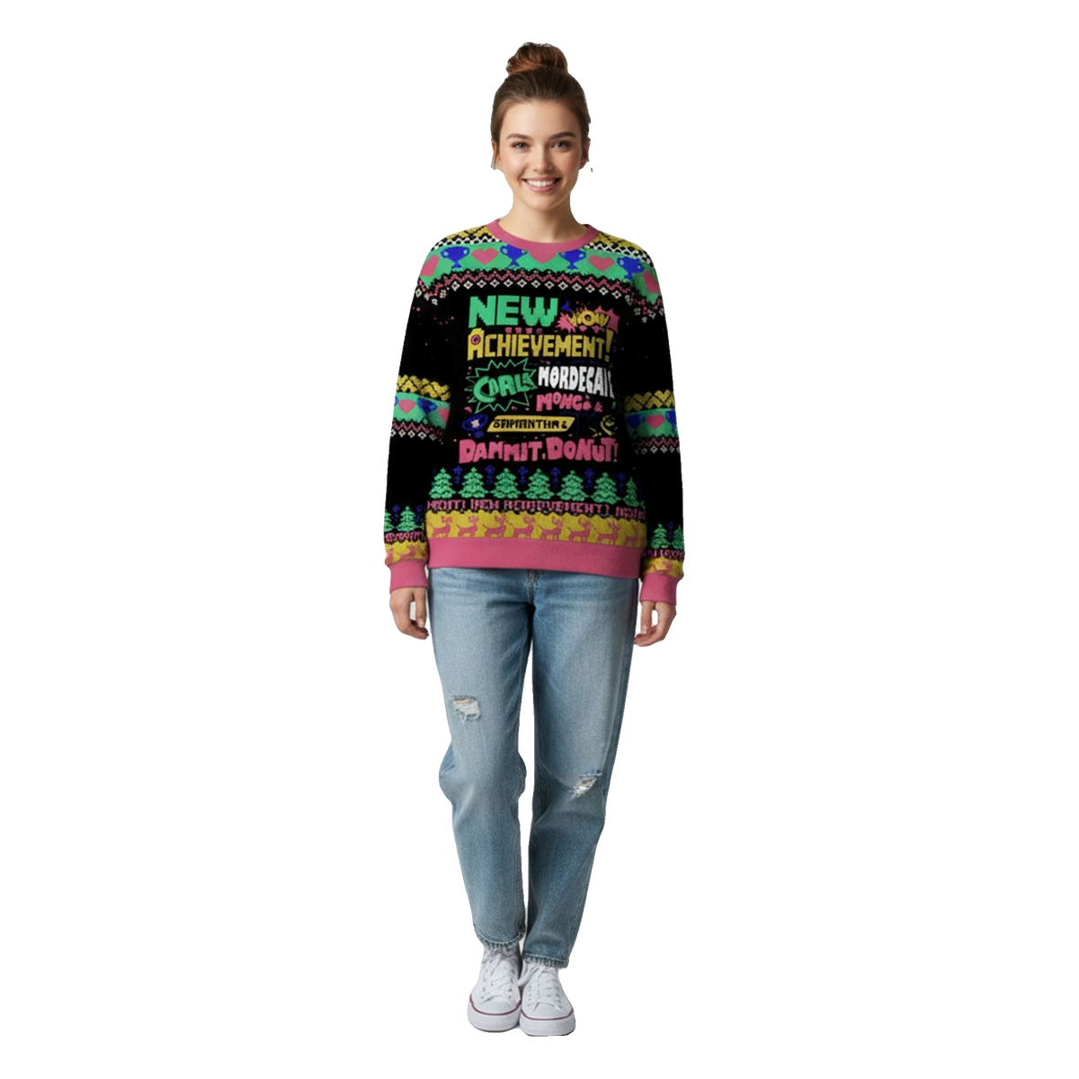 2026 Christmas New Achievement Ugly Sweater - Moonbestprint