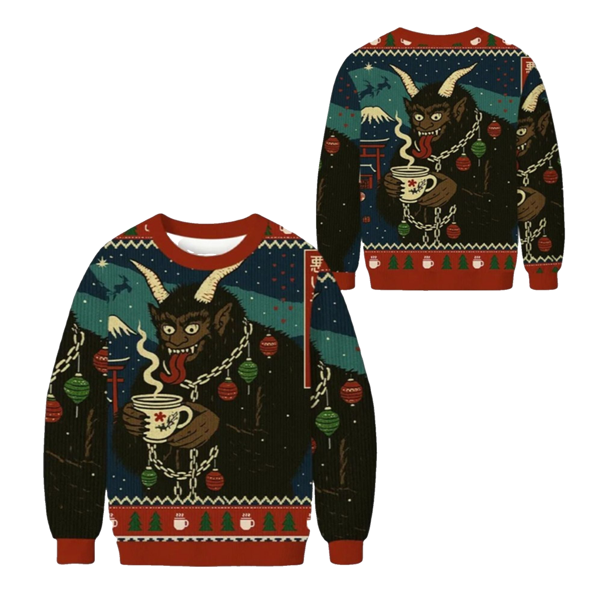 2026 Christmas Naughty List Ugly Sweater - Moonbestprint