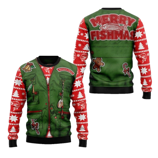 2026 Christmas Merry Xmas Ugly Christmas Sweater - Moonbestprint