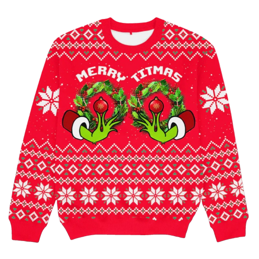 2026 Christmas Merry Titmas Ugly Sweater - Moonbestprint