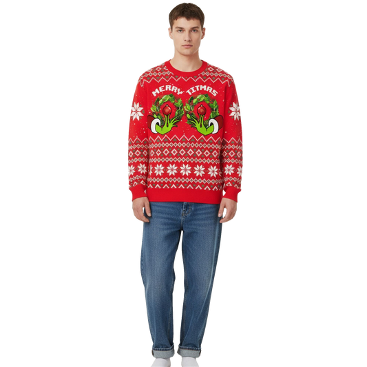 2026 Christmas Merry Titmas Ugly Sweater - Moonbestprint