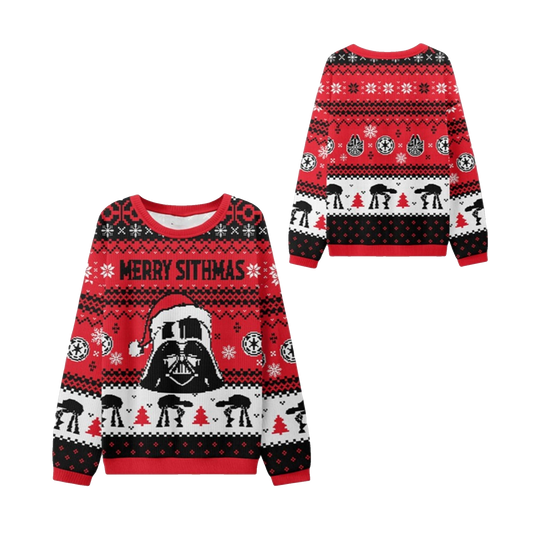 2026 Christmas Merry Sithmas Ugly Sweater - Moonbestprint