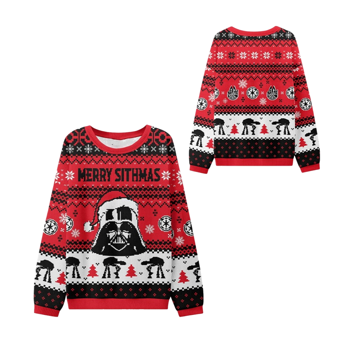 2026 Christmas Merry Sithmas Ugly Sweater - Moonbestprint