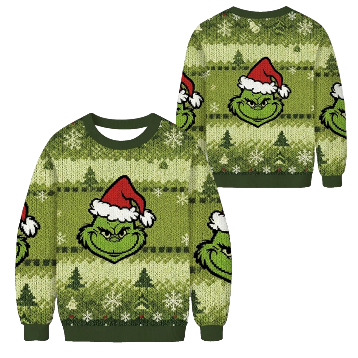 2026 Christmas Merry Smile Christmas Monster Ugly Sweater - Moonbestprint