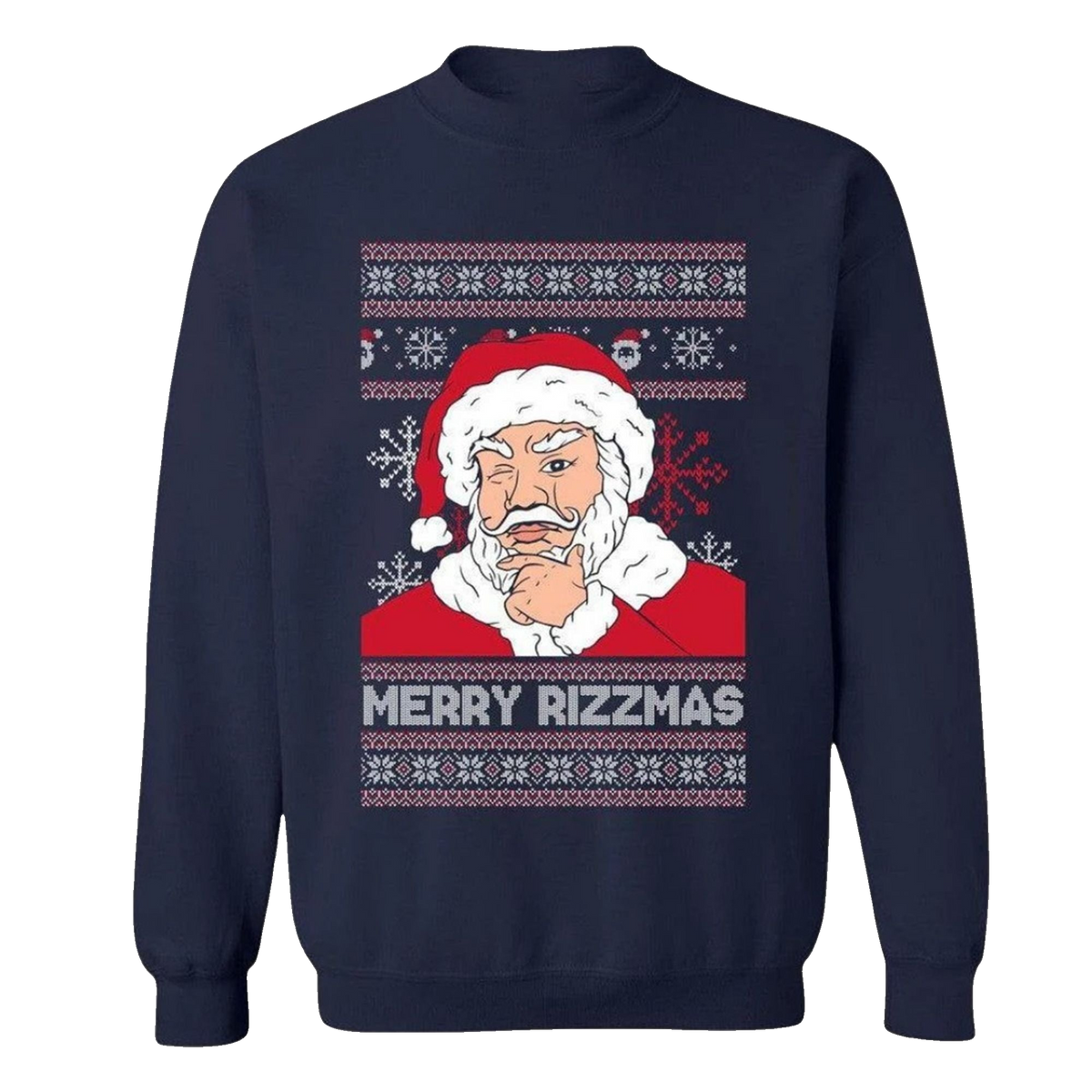 2026 Christmas Merry Rizzmas Santa Ugly Sweater - Moonbestprint