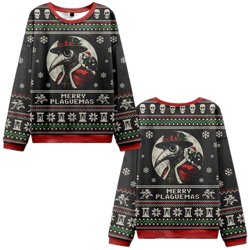 2026 Christmas Merry Plaguemas Ugly Christmas Sweater - Moonbestprint