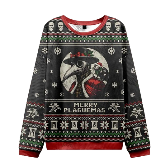 2026 Christmas Merry Plaguemas Ugly Christmas Sweater - Moonbestprint