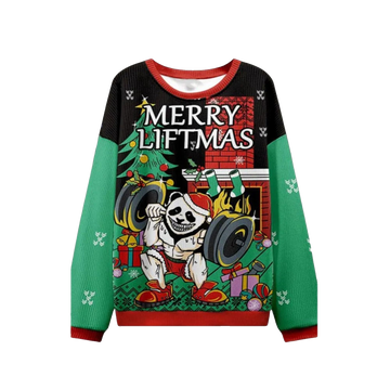 2026 Christmas Merry Liftmas Ugly Sweater - Moonbestprint