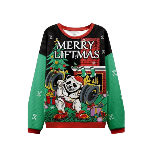 2026 Christmas Merry Liftmas Ugly Sweater - Moonbestprint