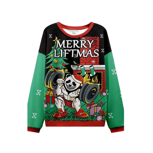 2026 Christmas Merry Liftmas Ugly Sweater - Moonbestprint