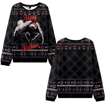 2026 Christmas Merry Mothmas Ugly Christmas Sweater - Moonbestprint