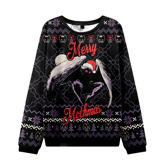 2026 Christmas Merry Mothmas Ugly Christmas Sweater - Moonbestprint