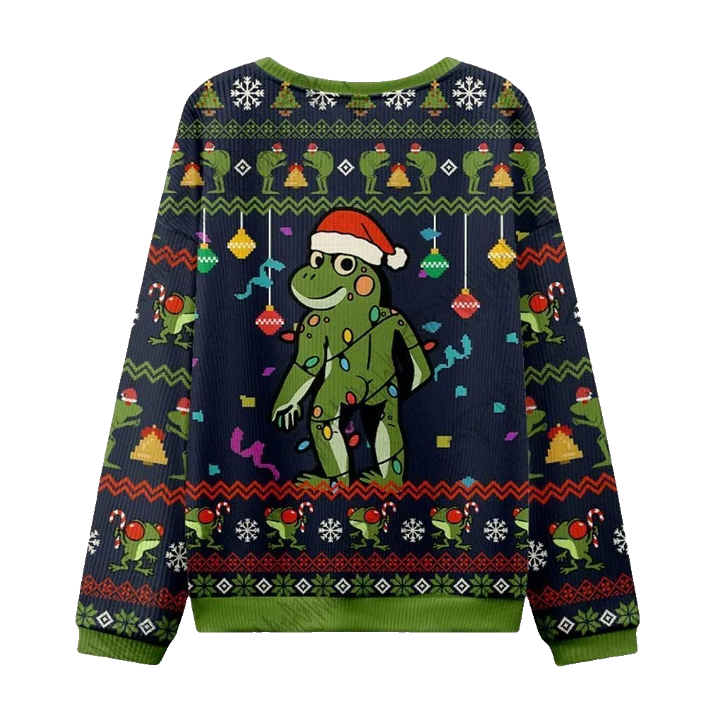 2026 Christmas Merry Frogmas from Loveland Ugly Christmas Sweater - Moonbestprint