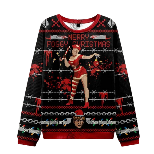 2026 Christmas Merry Foggy Christmas Ugly Sweater - Moonbestprint