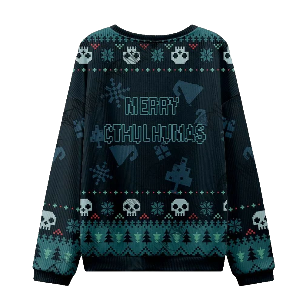 2026 Christmas Merry Cthulhumas Ugly Christmas Sweater - Moonbestprint