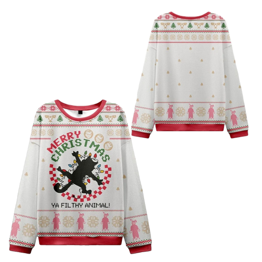 2026 Christmas Merry Christmas Ya Filthy Ugly Sweater - Moonbestprint