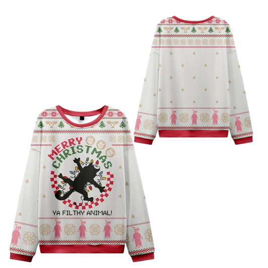 2026 Christmas Merry Christmas Ya Filthy Ugly Sweater - Moonbestprint