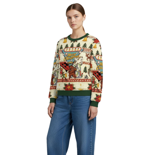 2026 Christmas Merry Christmas 1990 Ugly Sweater - Moonbestprint