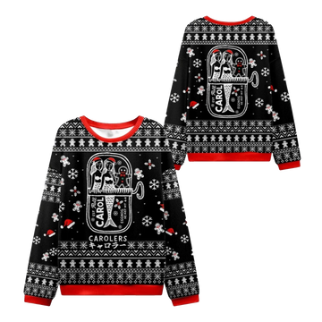 2026 Christmas Mermaid & Gingerbread Ugly Sweater - Moonbestprint