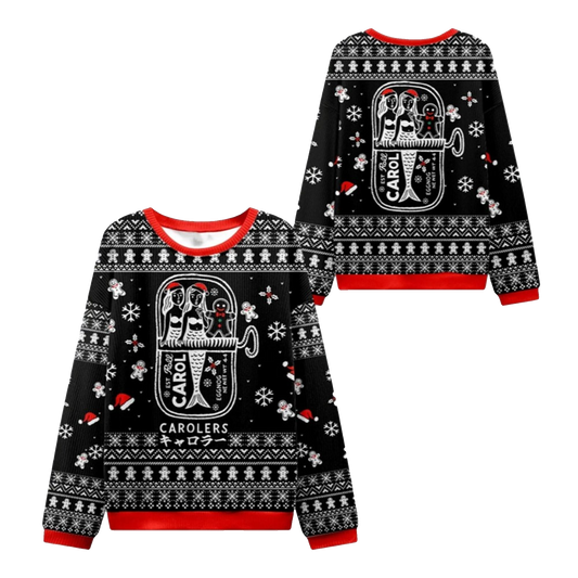 2026 Christmas Mermaid & Gingerbread Ugly Sweater - Moonbestprint