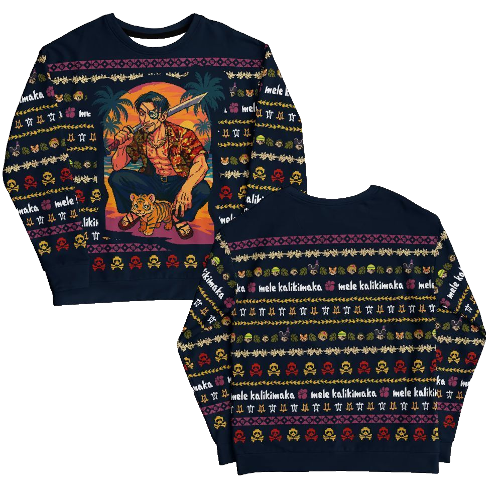 2026 Christmas Mele Kalilimala Ugly Christmas Sweater - Moonbestprint
