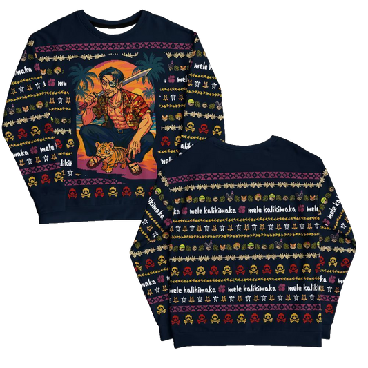 2026 Christmas Mele Kalilimala Ugly Christmas Sweater - Moonbestprint
