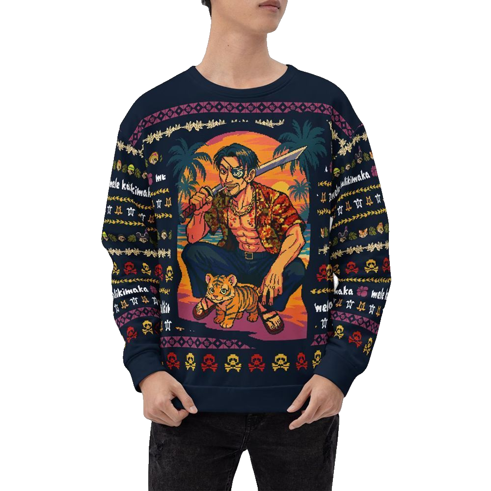 2026 Christmas Mele Kalilimala Ugly Christmas Sweater - Moonbestprint