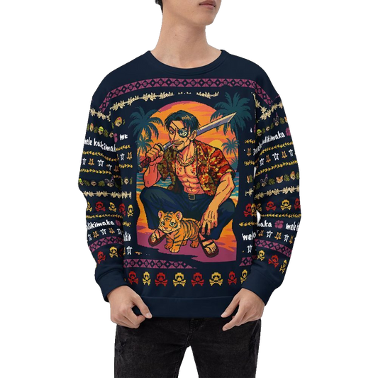 2026 Christmas Mele Kalilimala Ugly Christmas Sweater - Moonbestprint