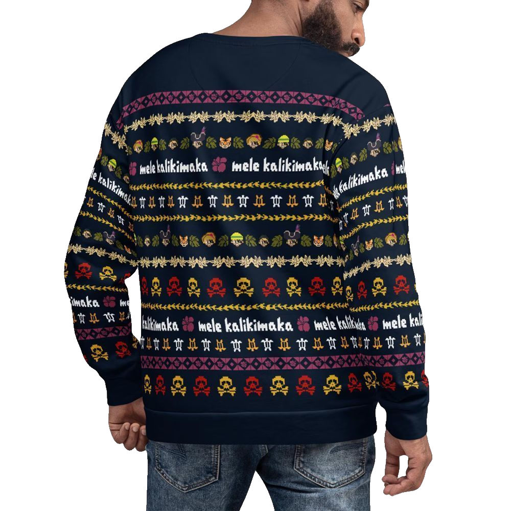 2026 Christmas Mele Kalilimala Ugly Christmas Sweater - Moonbestprint