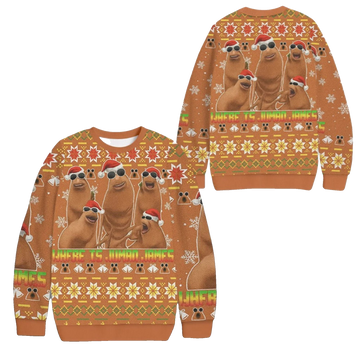 2026 Christmas Marcus The Worm Ugly Sweater - Moonbestprint