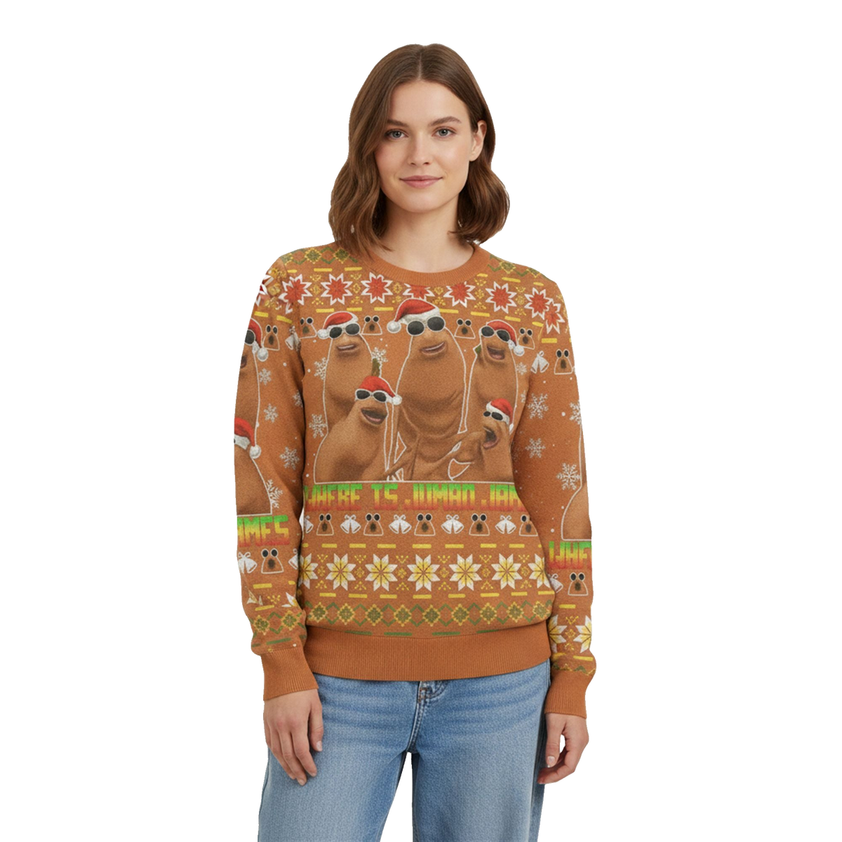 2026 Christmas Marcus The Worm Ugly Sweater - Moonbestprint