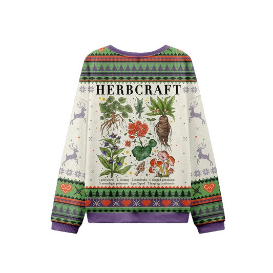 2026 Christmas Magical Herbcraft Ugly Christmas Sweater - Moonbestprint