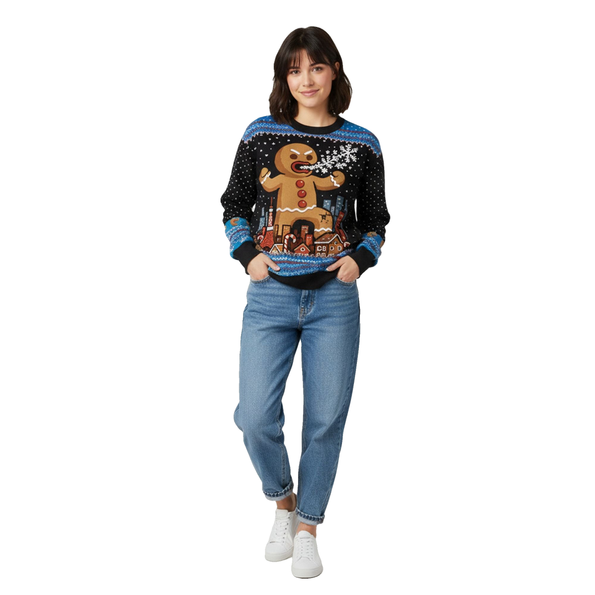 2026 Christmas Mad Gingerbread Ugly Sweater - Moonbestprint