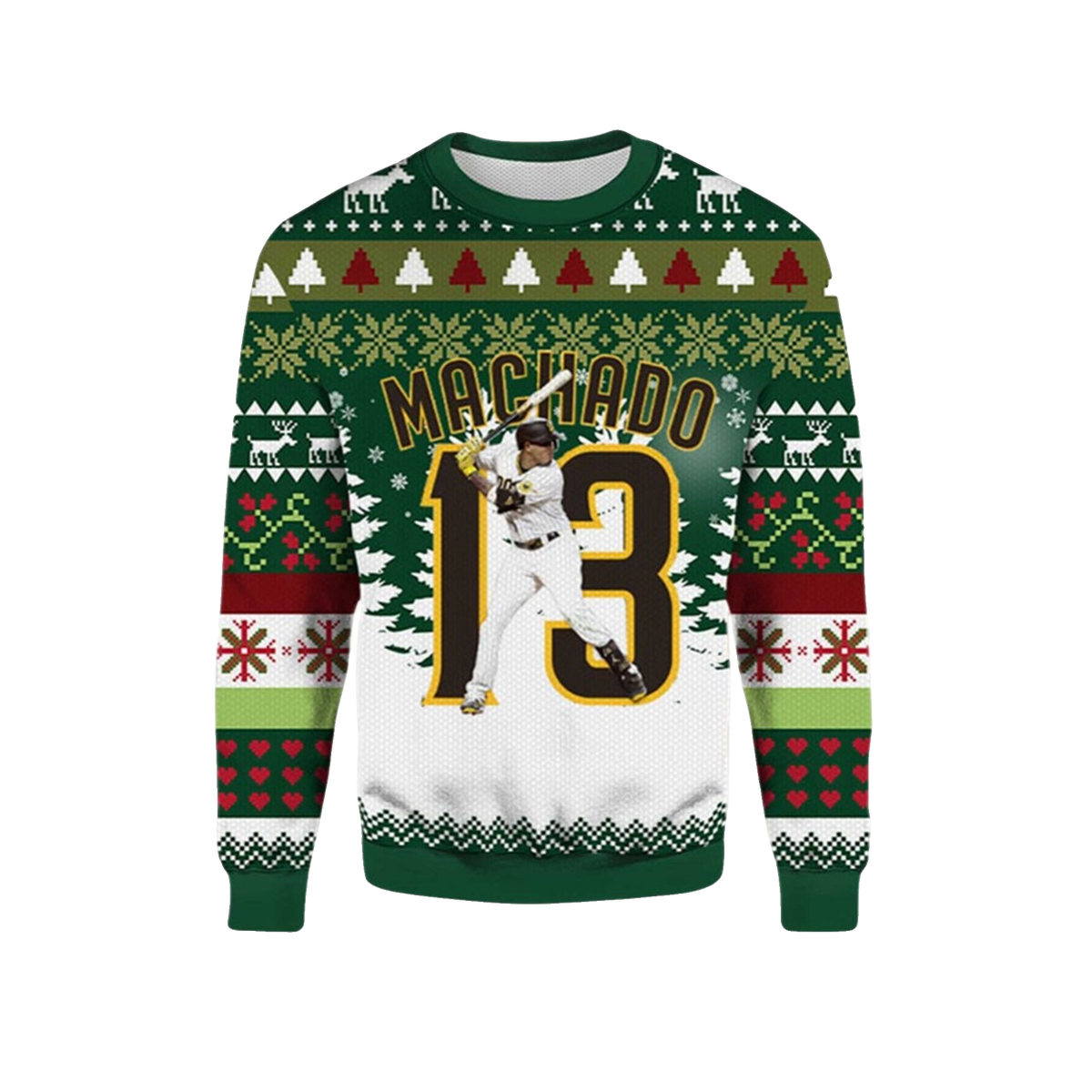 2026 Christmas Machado Padres Ugly Sweater - Moonbestprint