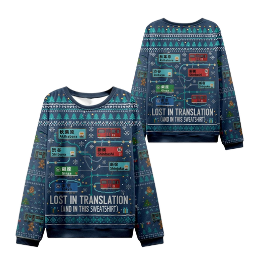 2026 Christmas Lost in Translation Ugly Sweater - Moonbestprint