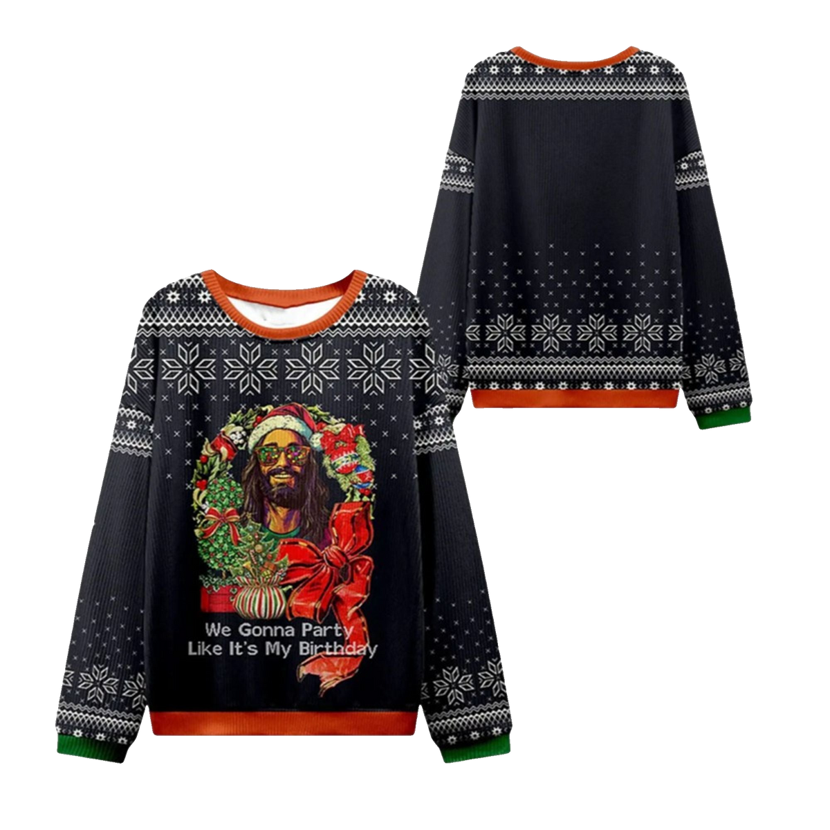 2026 Christmas Like It's My Birthday Ugly Sweater - Moonbestprint